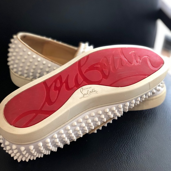 Christian Louboutin Other - Christian Louboutin Roller-Boat spike slip on